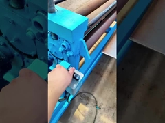 Sheet Metal Flattening Machine Flattens The Material To Ensure That The Metal Sheet Maintains Dimens