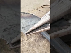 Adjustable Rollers Sheet Metal Cone Rolling Equipment 18 Inches Handle Length For Perfect And Custom